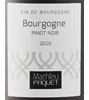 16 Pinot Noir Bourgogne (Mathieu Paquet 2016